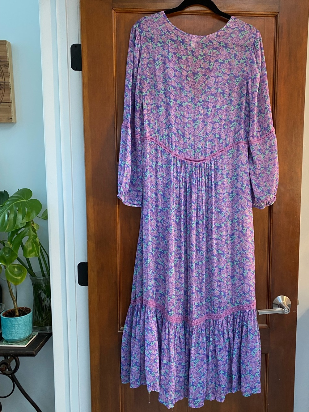 Spell Wildflower Boho Floral Maxi Dress in Purple size medium ๐ - Picture 7 of 15